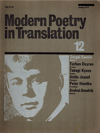 Modern Poetry in Translation.
