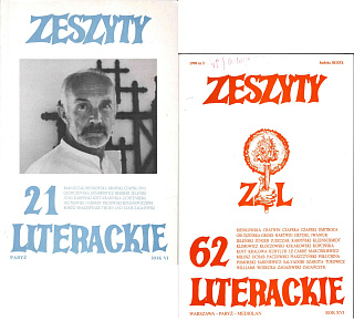 Zeszyty  Literackie.