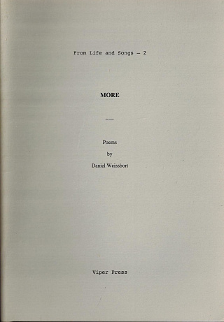 More: Poems February-April 1987.