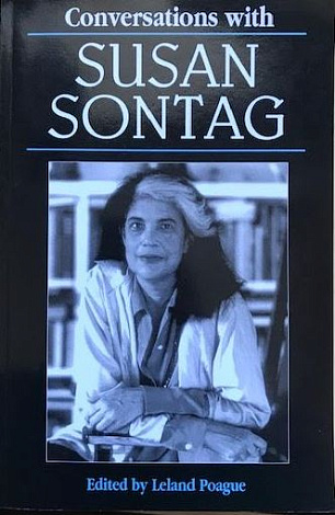 Conversation with Susan Sontag.