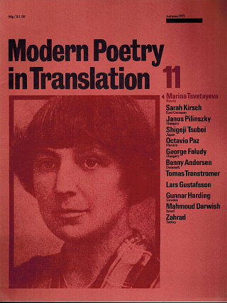 Modern Poetry in Translation.