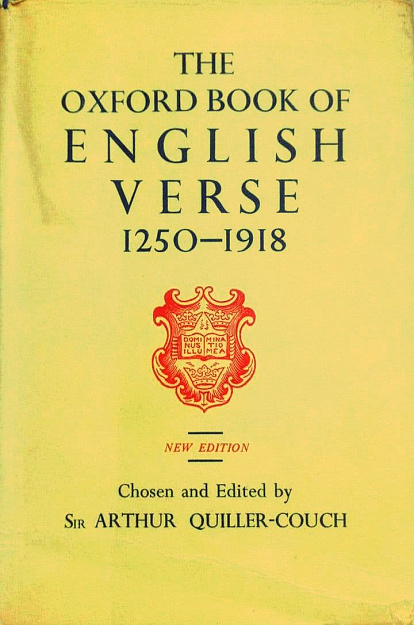  The Oxford Book Of English Verse. 1250-1918