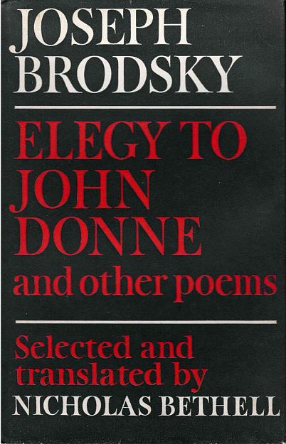 Elegy to John Donne and Other Poems.
