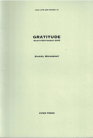 Gratitude. March/September 2005.