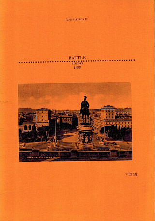 Battle. Poems 1988.